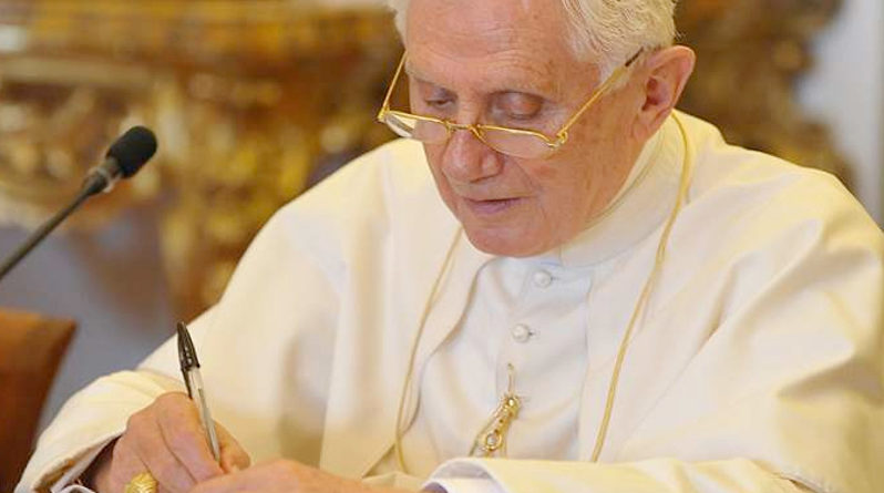 Pope Benedict XVI’s unpublished letter