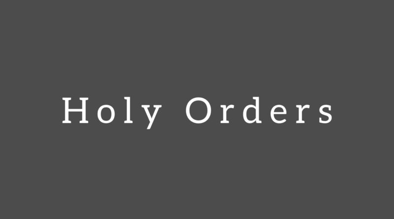 Holy Orders