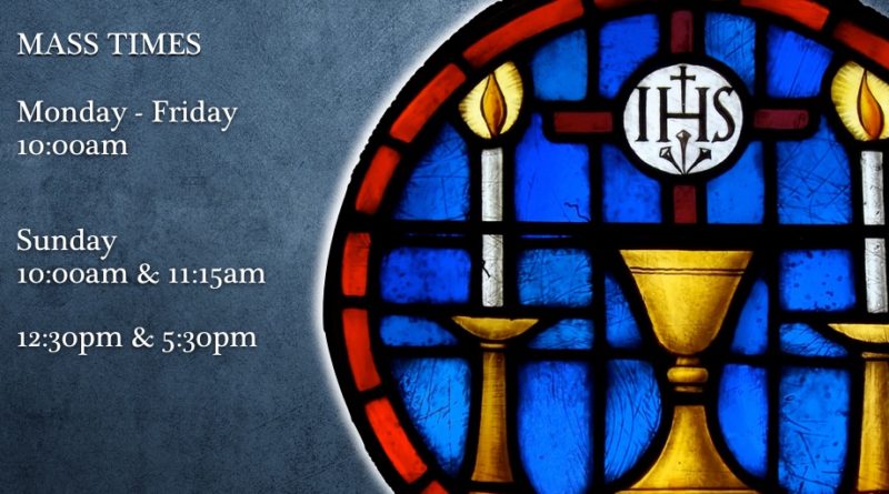 Mass Times at St. Sylvester's Malahide Co. Dublin